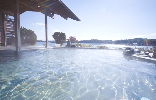 庭園露天風呂「夕なぎの湯」(女湯)