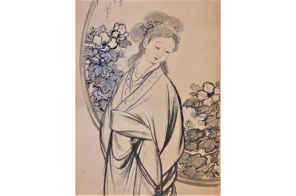 絵と本画ー新発見の松園の下絵を中心にー