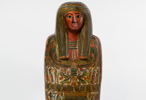 神官ホル（ホルス）のカルトナージュとミイラ